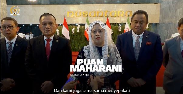 Pertemuan Presiden RII dengan Ketua DPR RI
