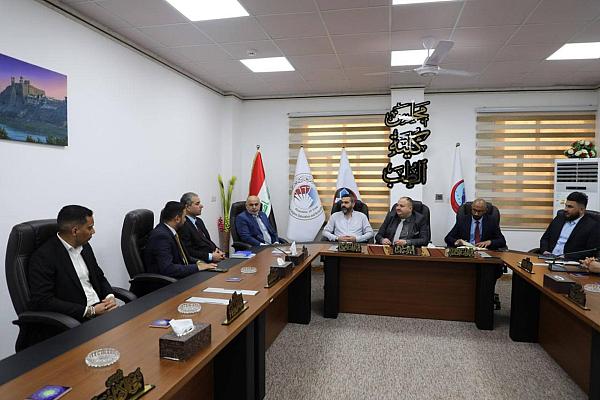 العتبة العباسية المقدسة يبحث سبل توثيق جرائم داعش الإرهابي في الموصل