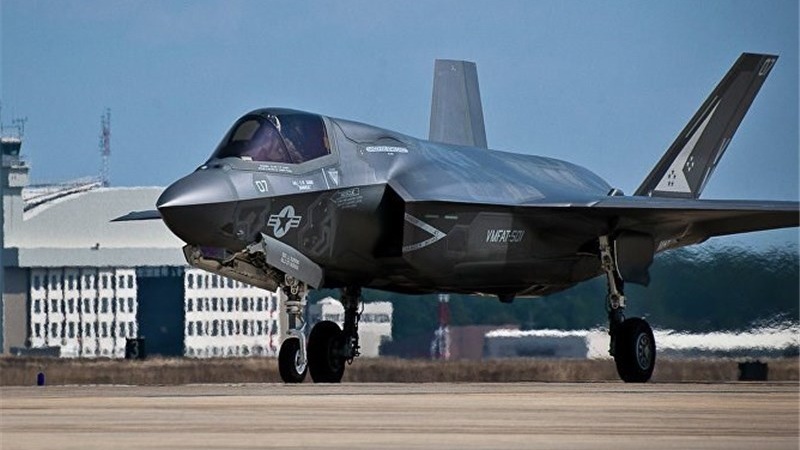 美军损失8500万美元F-35战斗机部件