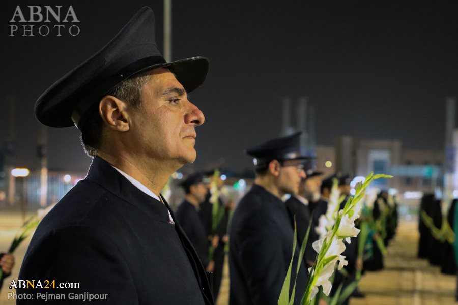 گزارش تصویری/ مراسم استقبال از خدام حرم رضوی و پرچم متبرک امام رضا(ع) در اصفهان