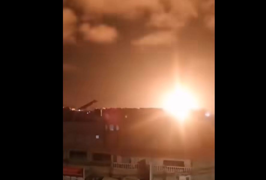 Video: Israeli occupation jets target a Palestinian resistance site in Khan Younis in southern Gaza Strip