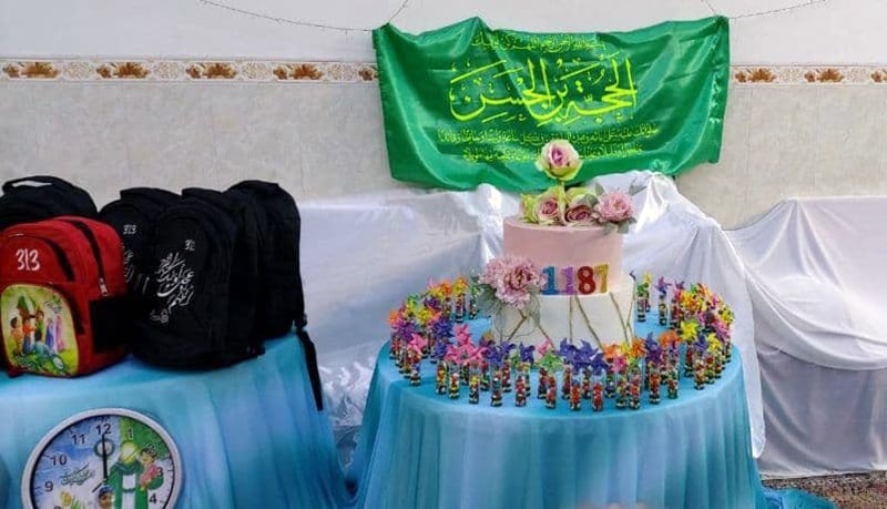 Students of Al-Hasna Kindergarten in holy city of Karbala graduate