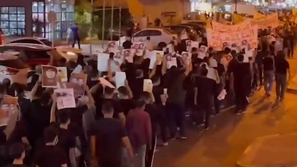 Dozens of  Bahrainis protest Saudi execution of their youths