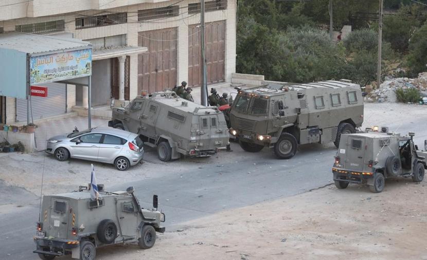 استشهاد ثلاثة فلسطينيين أثناء اقتحام القوات الصهيونية للبلدة القديمة في نابلس
