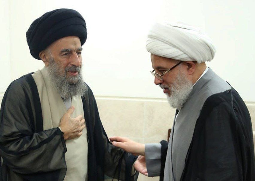 دیدار تولیت آستان حرم مطهر امام حسین(ع) با آیت الله مدرسی