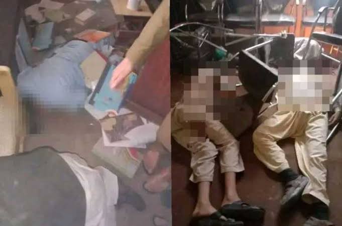 Seven teachers shot Martyred in terrorist attack in Parachinar school, Pakistan