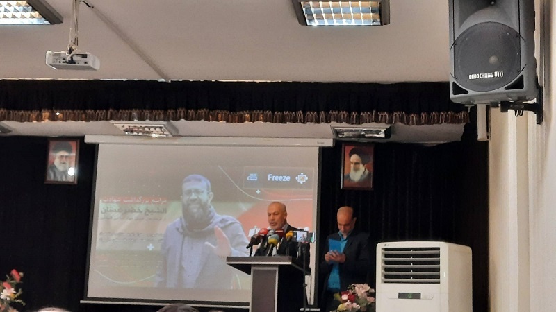 Tahran'da şehit Hızır Adnan'ı anma töreni