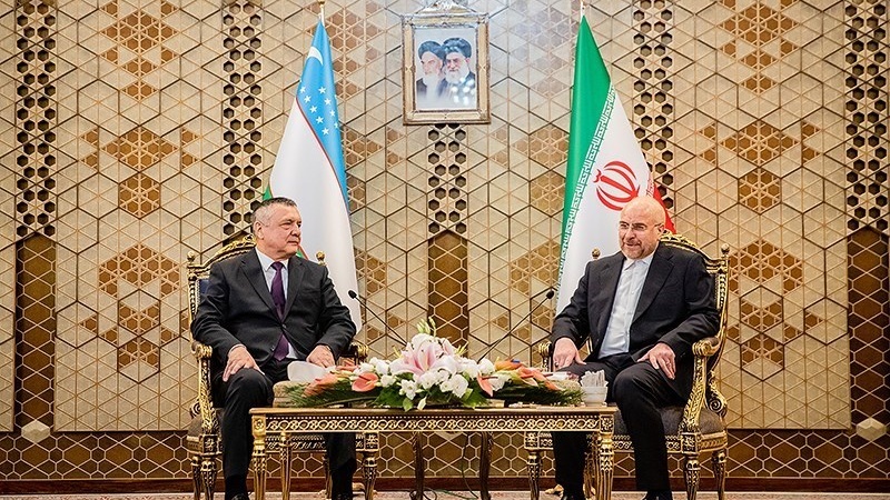İran ile Özbekistan Meclis başkanları bir araya geldi