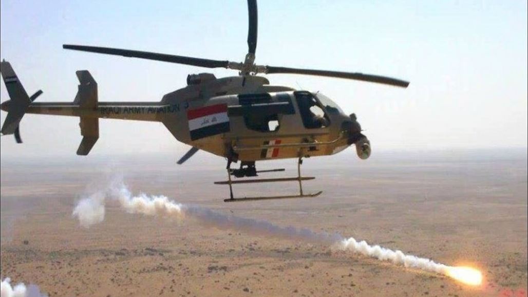 طيران الجيش العراقي يقصف مواقع داعشية في تلال حمرين شرق بعقوبة