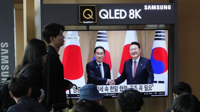 韓国国防省；韓米日の北ミサイル警戒情報共有を「協議中」　