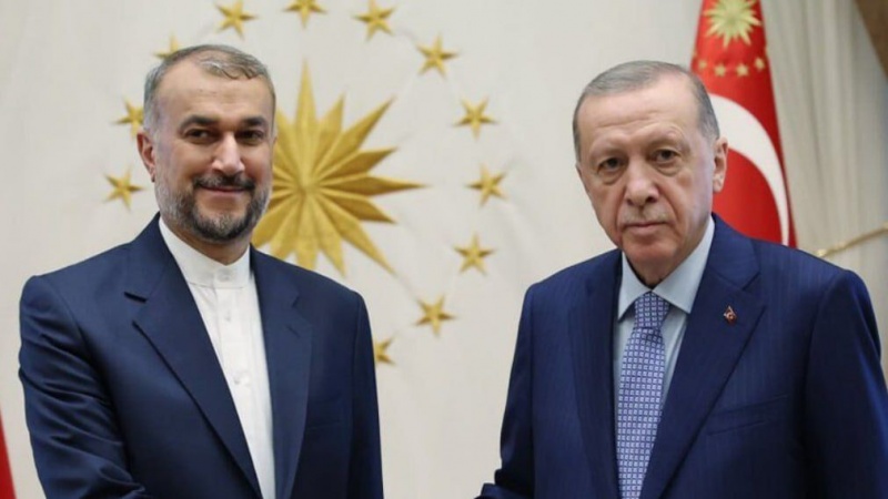 Bakan Emir Abdullahiyan, Ankara'da Erdoğan ile görüştü