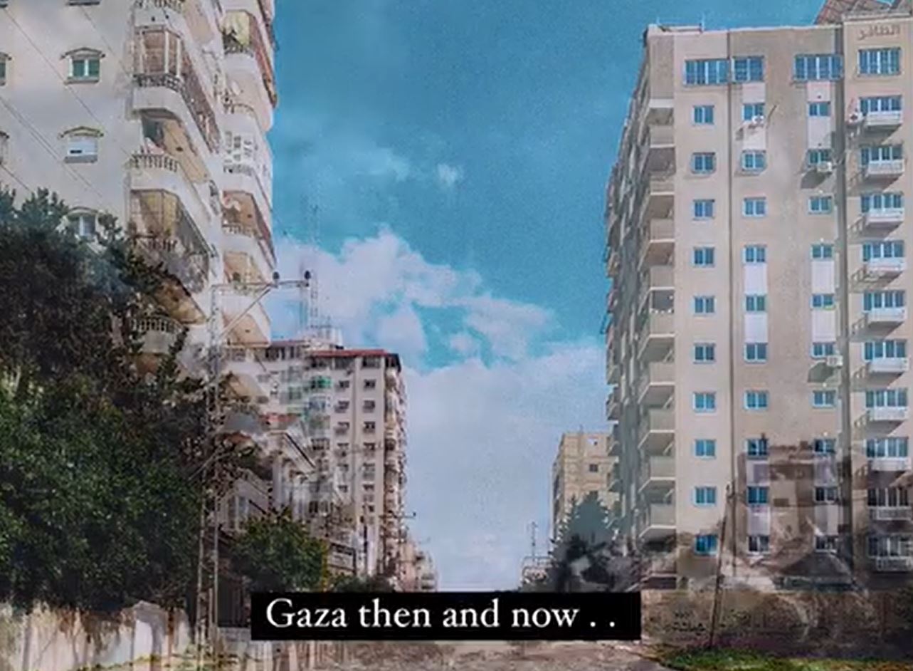 Video: 'Gaza then and now'; In just 26 days, there are no words left to say