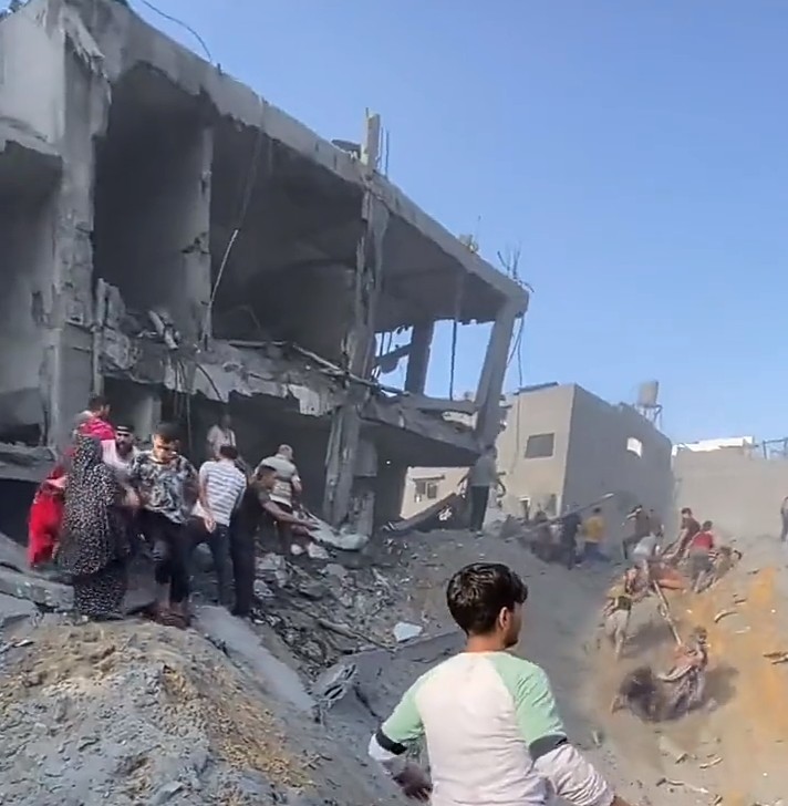 Novi sramni zločin cionista - napad na kamp Džabalija (video s osjetljivim sadržajem)