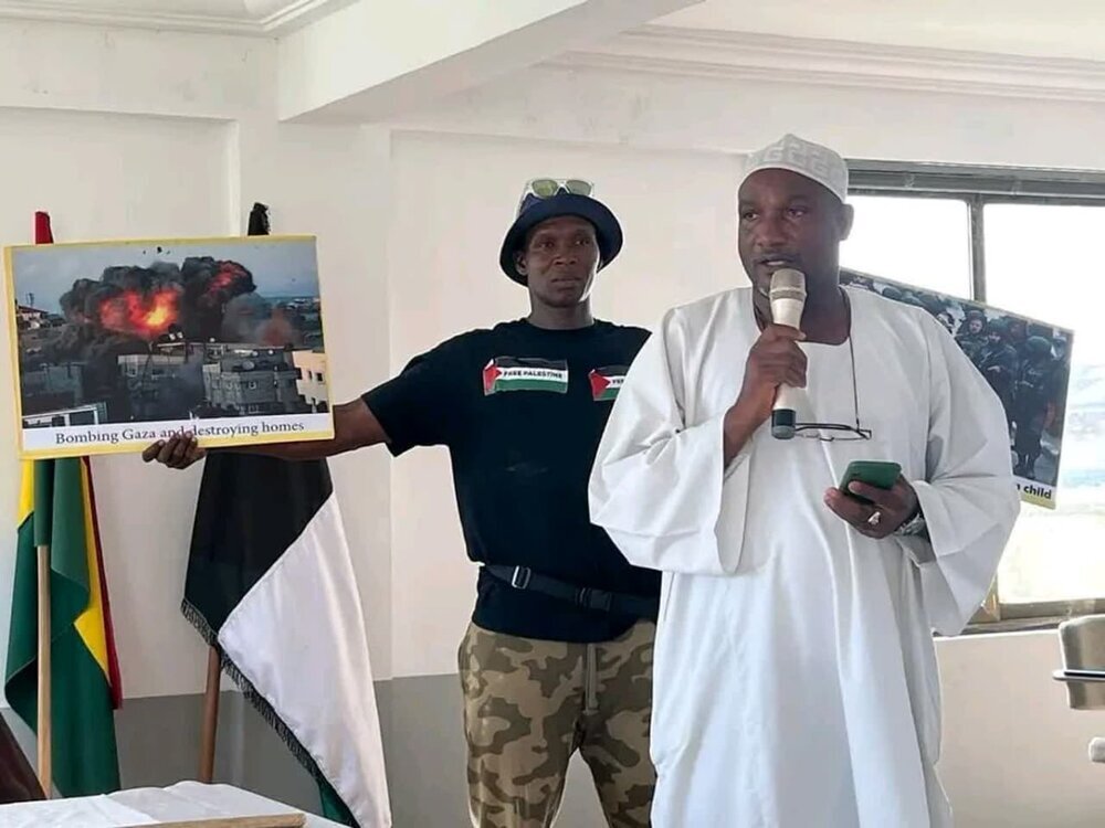 Ghanaian Shiites gather in support of Palestinians