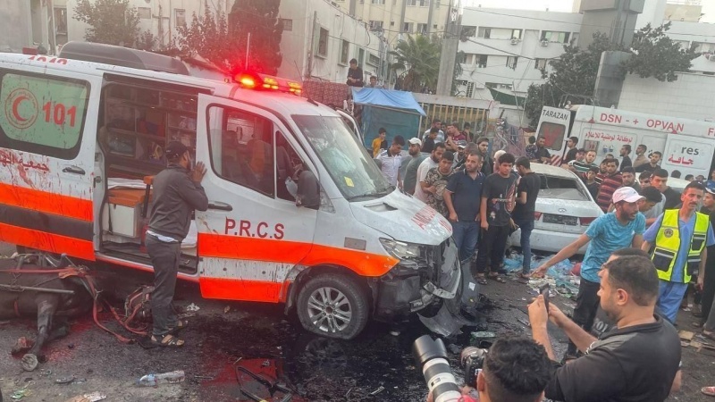 Gazze'nin en büyük hastanesi olan Şifa Hastanesi artık devre dışı"