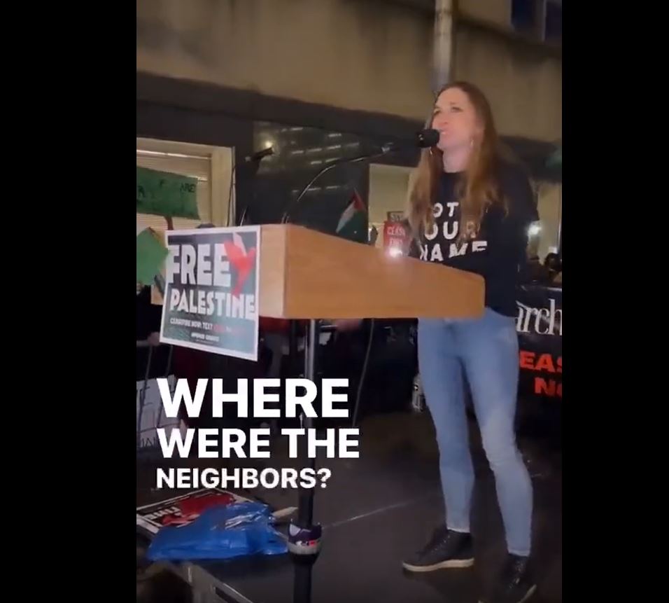 Video: Jews protest against Genocide in Palestine and call for a ceasefire now