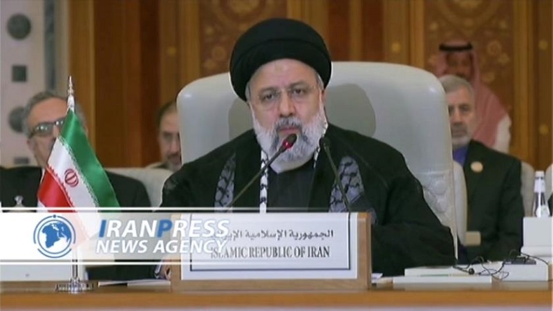 Raisi: La guerra a Gaza è un confronto tra il male e l'onore