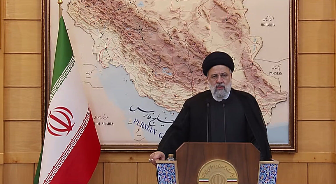 رئيسي: ايران أعلنت منذ البداية ان الاحتلال الصهيوني كيان غاصب ومزيف ولا هوية له