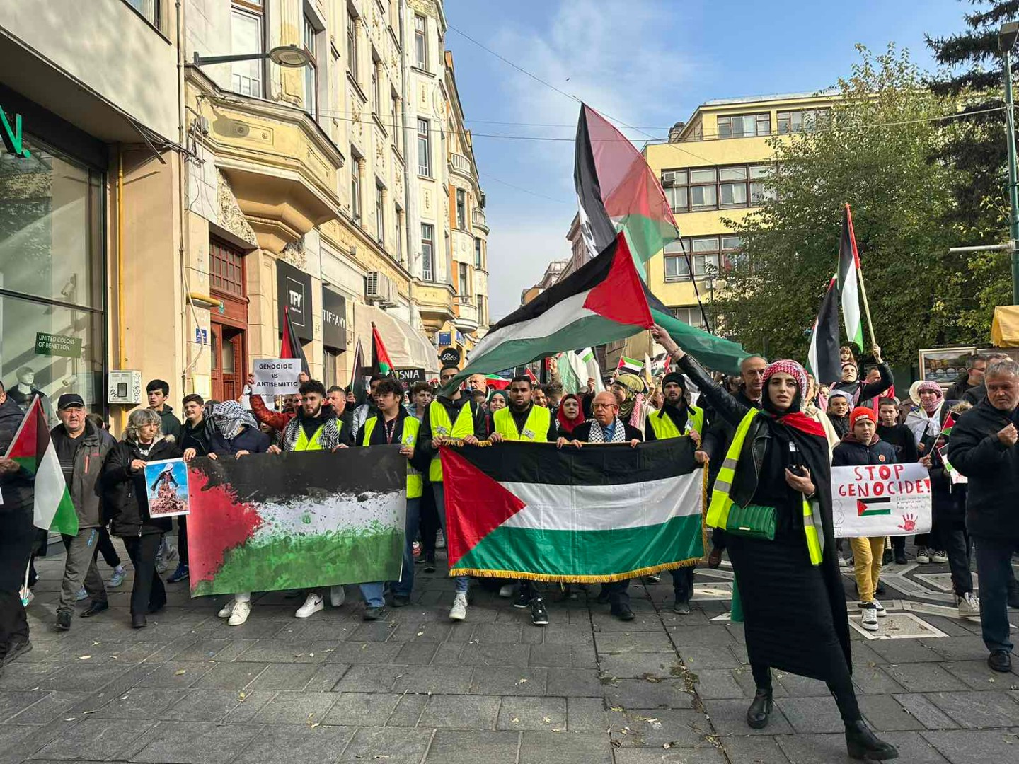 Građani Sarajeva i Brčkog na skupovima podrške narodu Palestine