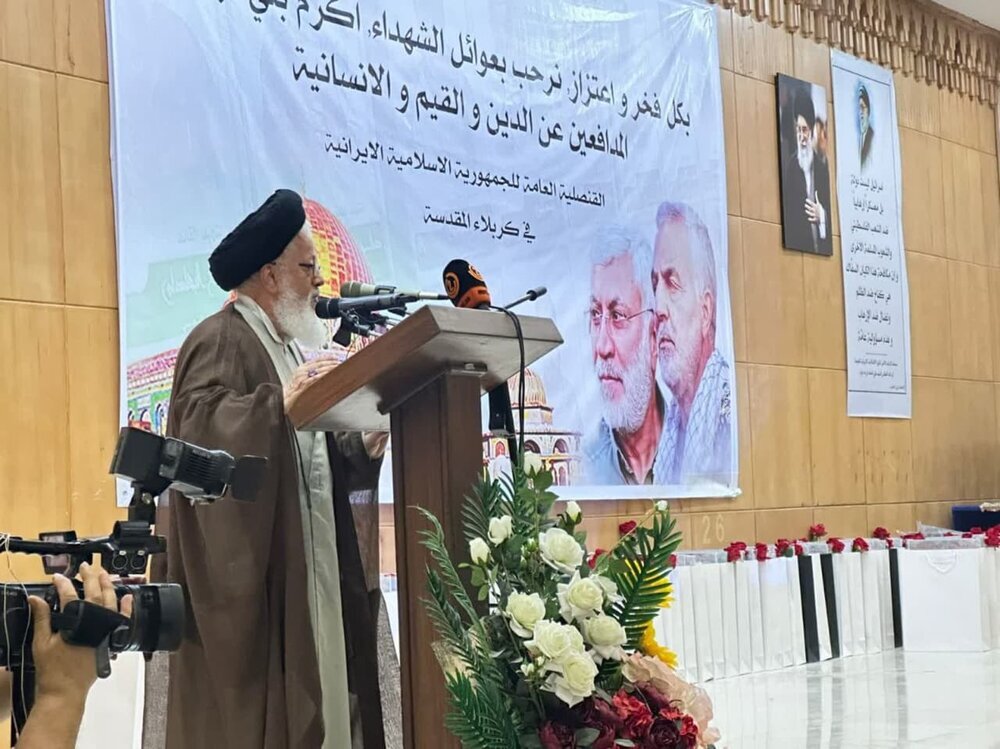 Definite victory to be with Palestinians: Leader's rep.