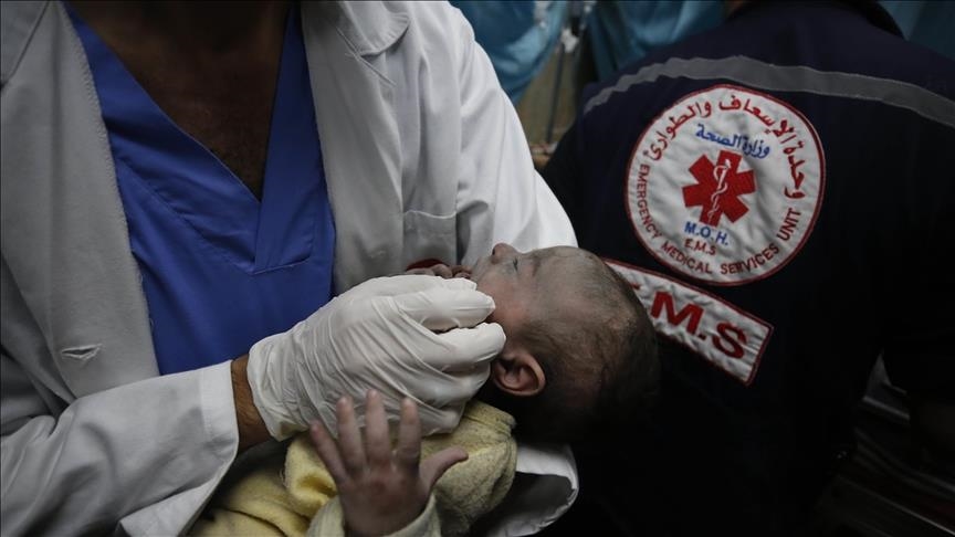 Babies at Al-Quds Hospital in Gaza suffering from dehydration: Red Crescent Society