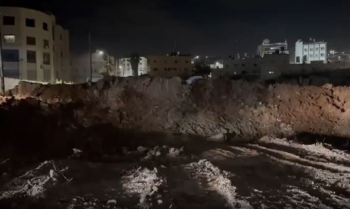 Video: Mass destruction done by Israeli army to streets and infrastructure of Jenin
