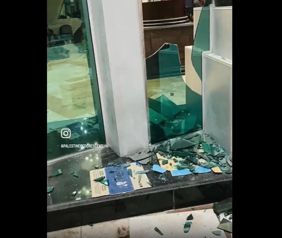 Video: Red Crescent published a video on damages to Gaza Al-Quds Hospital due to Israeli bombardment 
