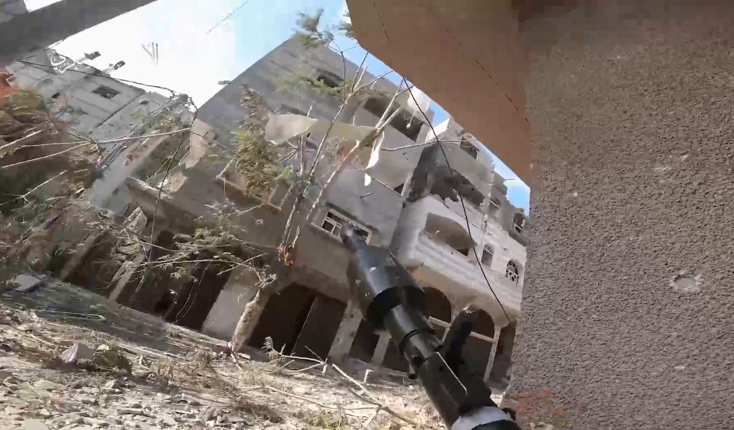 فيديو / مجاهدو القسام يفجرون آليات العدو الصهيوني في شمال غزة 