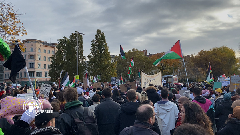 Anti-Zionist demonstrations held in Berlin, Germany