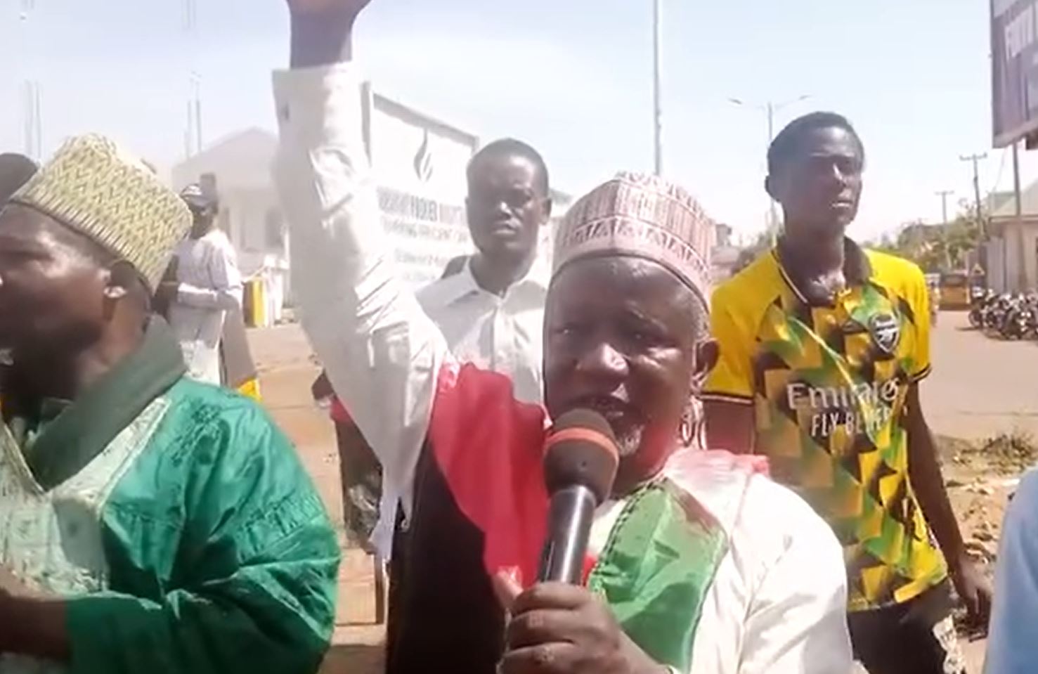 Video: Anti-Israel, American protest in solidarity with Palestine in Sokoto, Nigeria