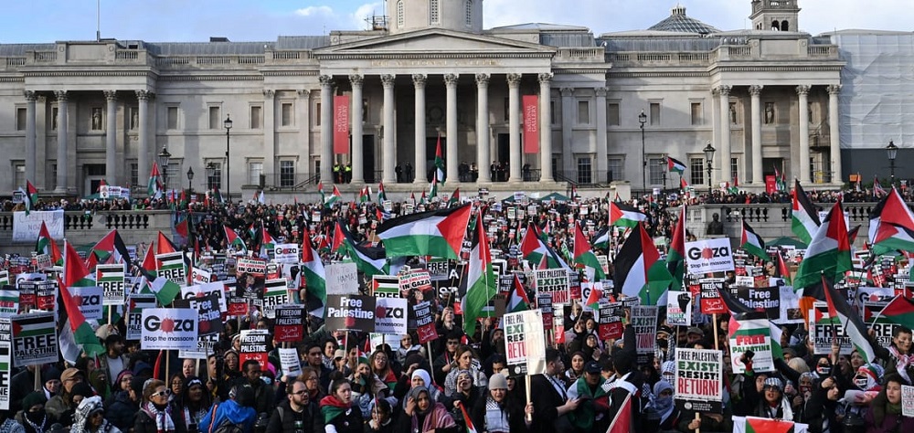 Analysis: Unprecedented Pro-Palestinian London rally bore vonspicuous signs of big change in West