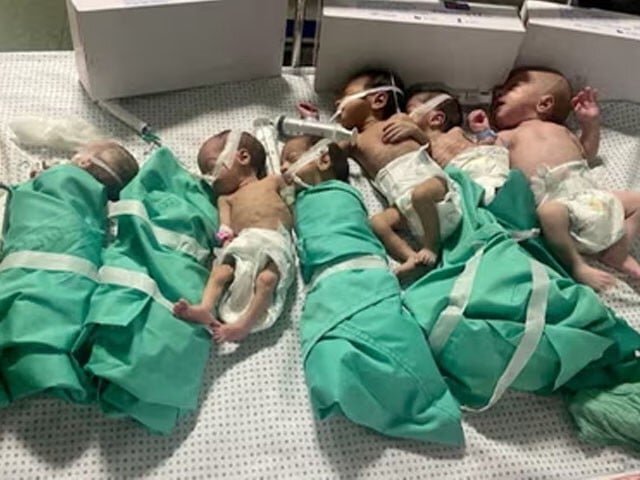 इस्राईली बमबारी में नवजात बच्चों सहित 179 मरीज मलबे में दबे