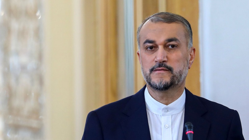 イラン外相、ガザ情勢に対する米の矛盾した行動を批判
