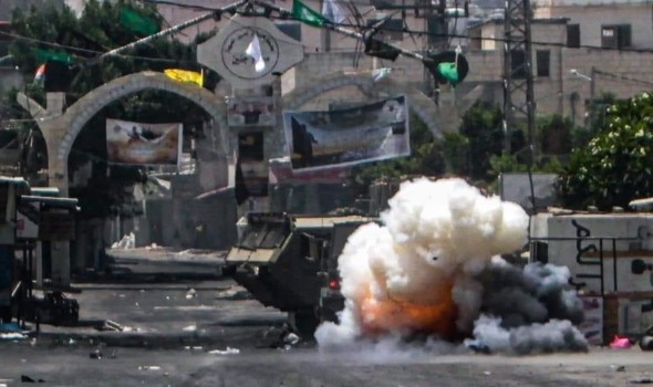 تدمير 11 آلية صهيونية للاحتلال وقتل عدد من جنود إسرائيليين في غزة 