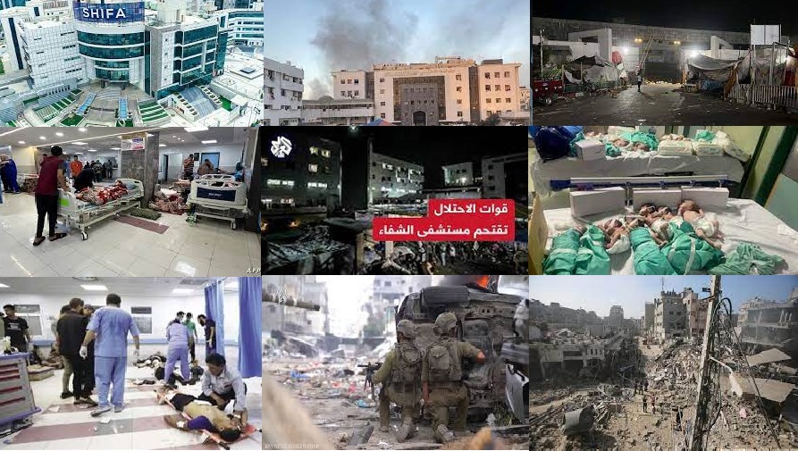طوفان الاقصیٰ کا چالیسواں دن | غاصب درندے الشفاء اسپتال میں گھس گئے / شہداء کی تعداد 11500 سے تجاوز کر گئی