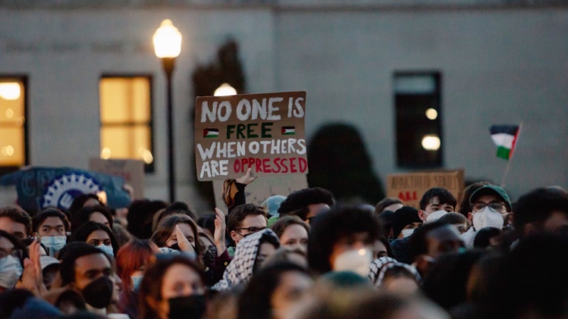 Studenten der Columbia University bilden Koalition, zur Forderung von Desinvestition aus Israel