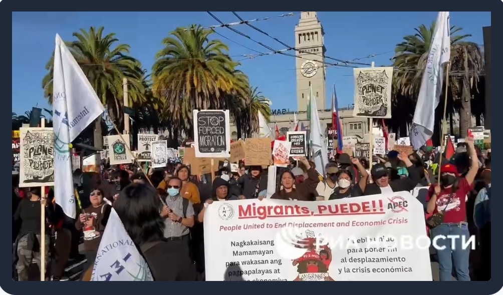 Video: Isang pinaka-malakihang Pro-Palestine nag-protesta sa San Francisco