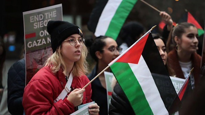 Chomsky: Generasi Z Amerika, Pendukung Palestina