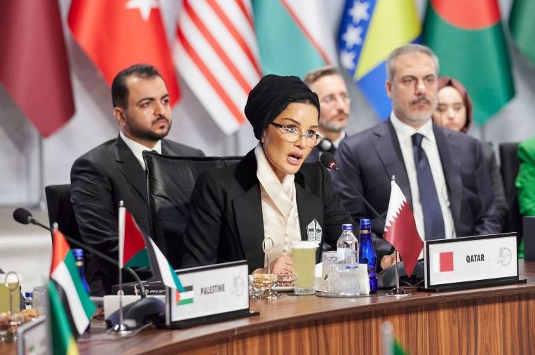 فيديو / الشيخة موزا تصف أطفال غزة بالرجال بعد الاعتذار عن مواصلة دورها كسفيرة لليونسكو  