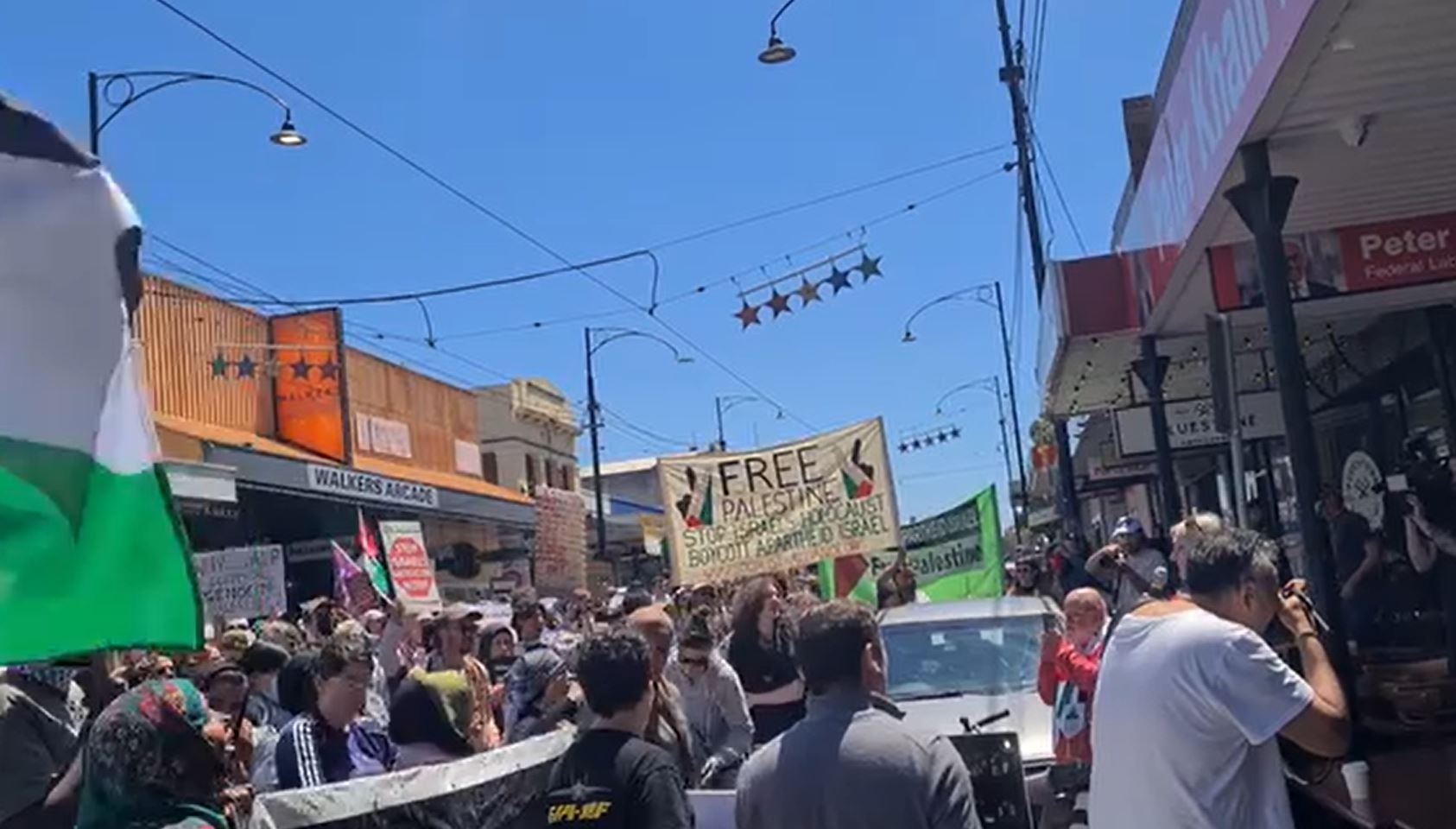 Protest for Palestine in Australian MP's office: "Peter Khalil you can't hide, you're supporting Genocide"