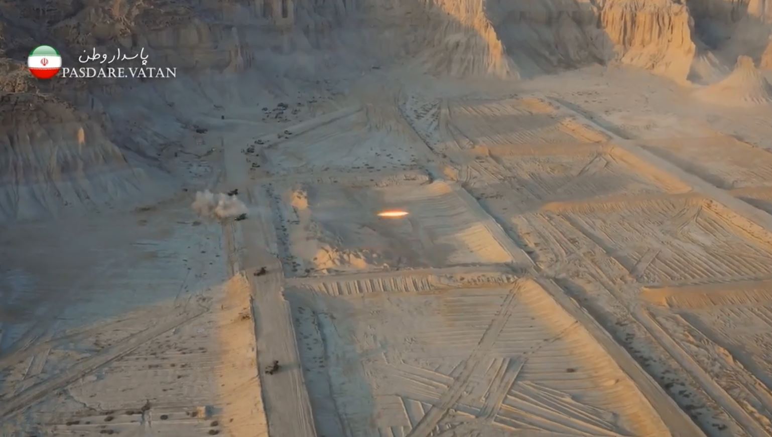 Video: Iran's high explosive Falaq missile