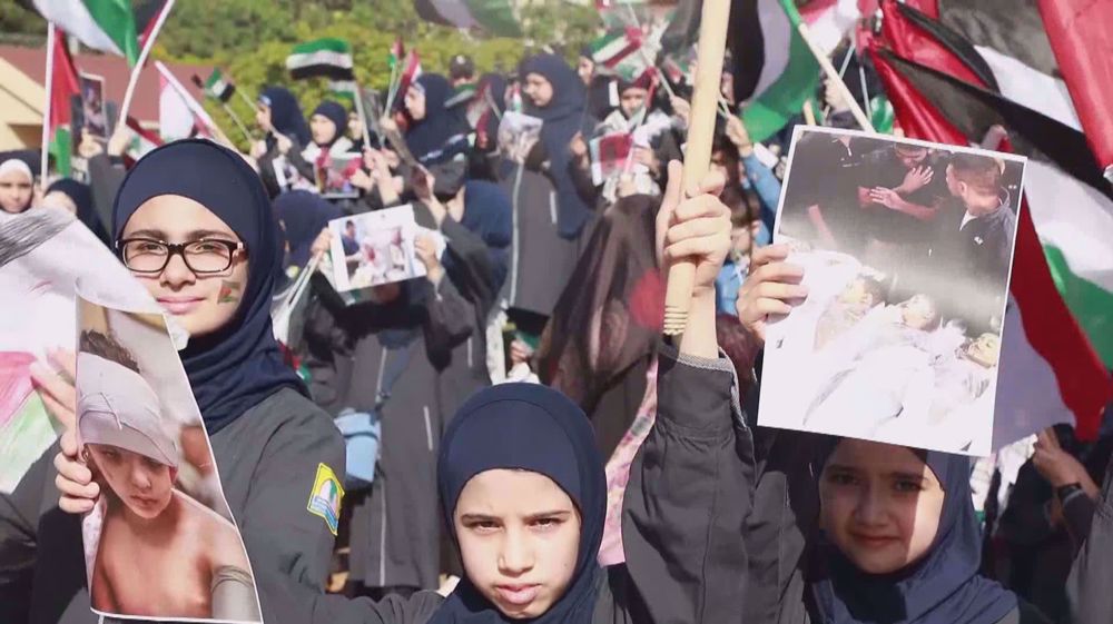 Video: Lebanese children denounce Israeli crimes