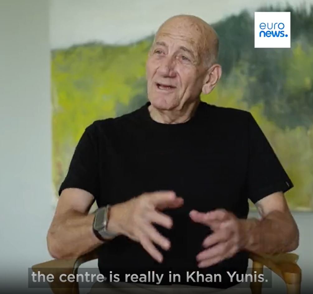 Former Israeli PM claims Hamas command center in Khan Younis, south Gaza