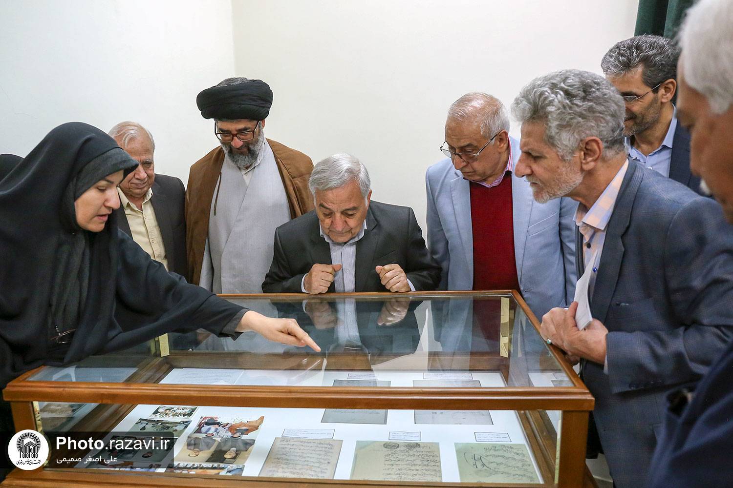 العتبة الرضویة المقدسة تزیح الستارعن خطة « التأریخ الشفوی للمکتبة المرکزیة »