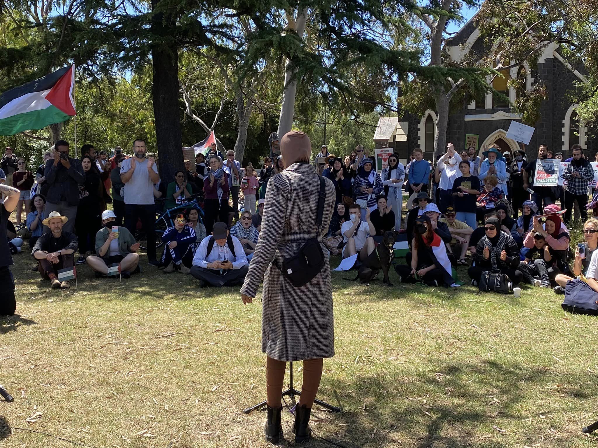 Photos: Hundreds rally in Coburg, Australia for Palestine