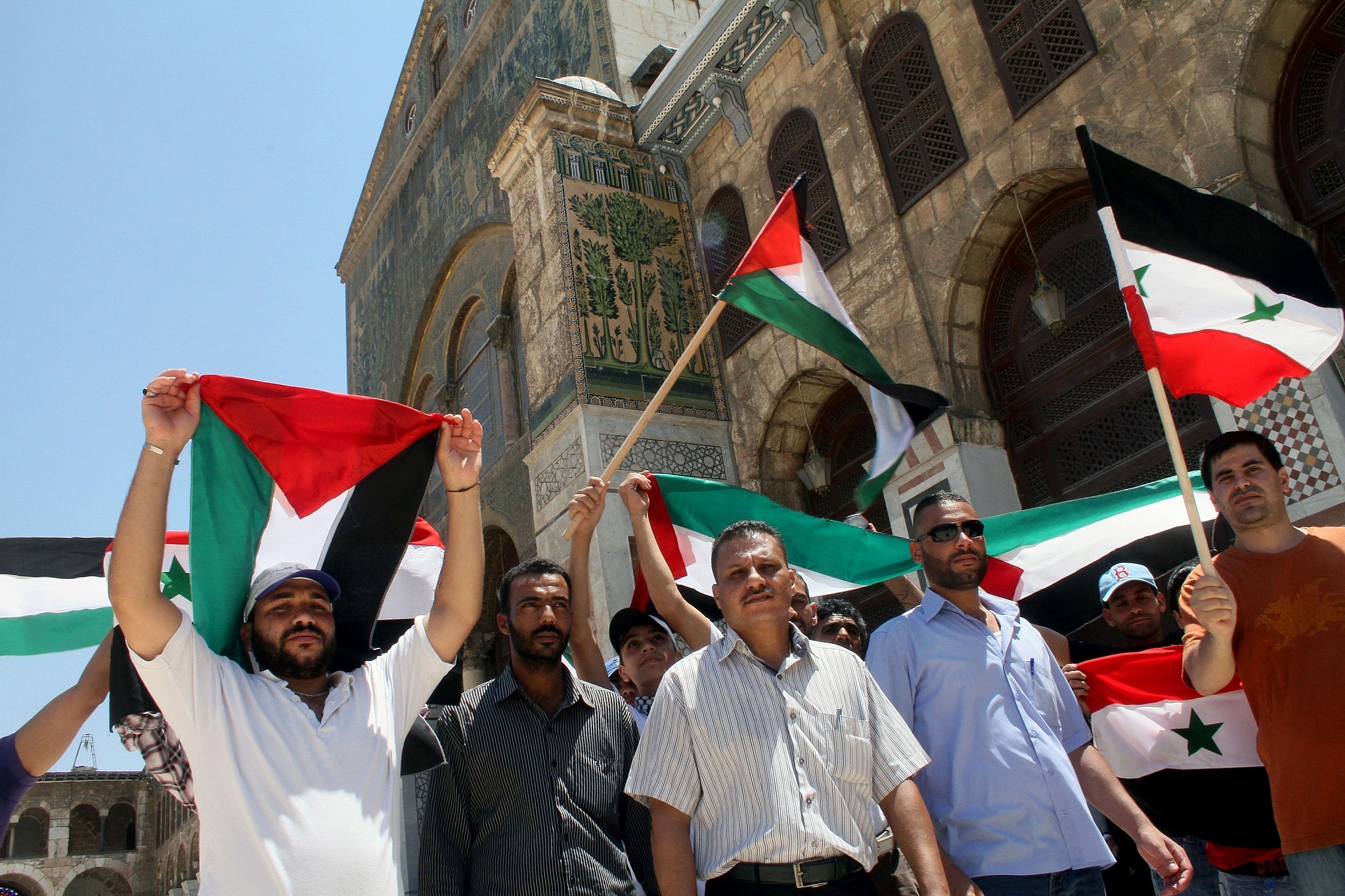 Video: Pro-Palestine demonstration held in Damascus