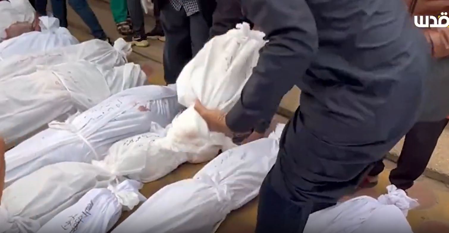 Watch Khan Yunis in S Gaza today which Israel claims a safe zone for Palestinian civilians