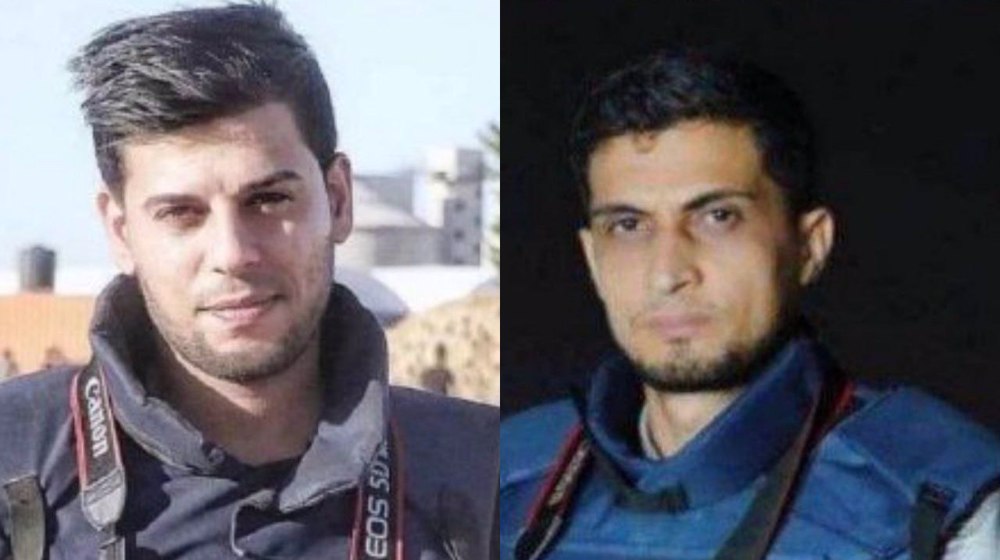 Two more journalists martyred in Israeli airstrike on Gaza’s Bureij refugee camp