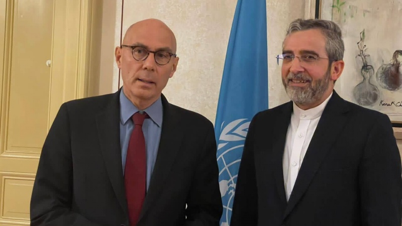 イラン外務次官、「人権メカニズムの正当性は、ガザでの殺害阻止に向けた実践的行動次第」
