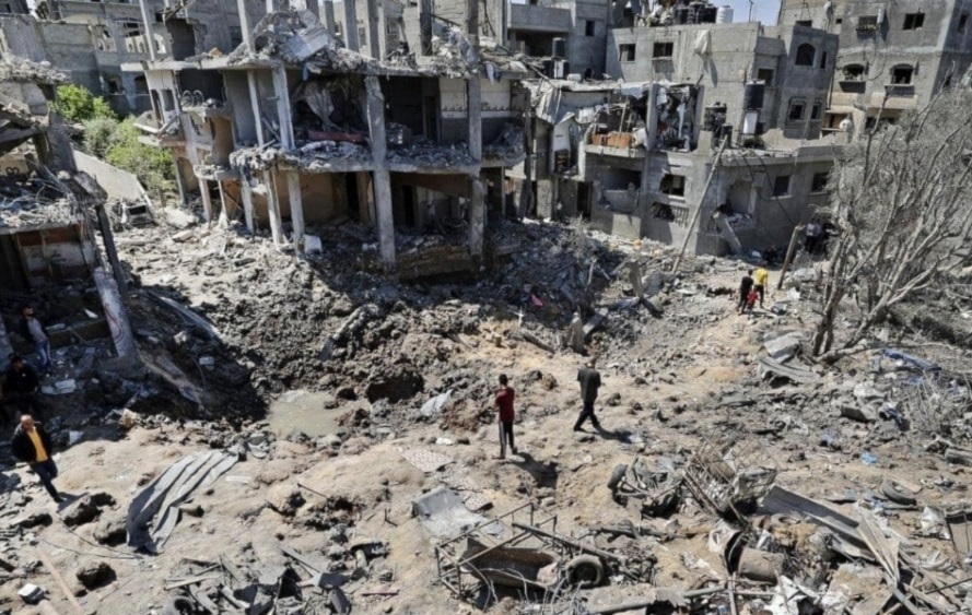 ضعفا قنبلة هيروشيما أسقطا على قطاع غزة: أكثر من 25 ألف طن من المتفجرات